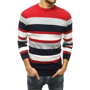 Red men's sweater WX1692 kép