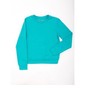 Basic green youth sweatshirt kép