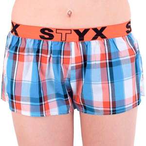 Women's shorts Styx sports rubber multicolored (T631) kép