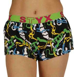 Women's shorts Styx art sports rubber jungle (T956) kép