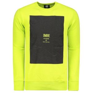 Ombre Clothing Men's printed sweatshirt B1045 kép