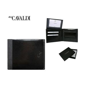 Divatos fekete pénztárca CAVALDI kép