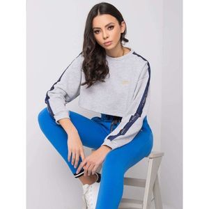 FOR FITNESS Ladies´ gray and navy blue sweatshirt kép