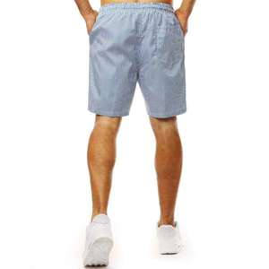 Men's blue striped shorts SX1084 kép