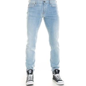 Big Star Man's Slim Trousers 110843 Light Jeans-242 kép