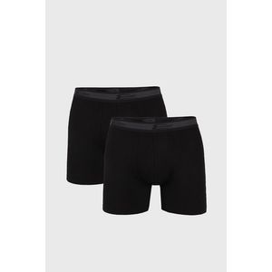 2 DB fekete boxeralsó, hosszabb szárakkal, UOMO kép
