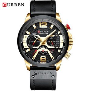 Luxury CURREN Karóra-Fekete/Arany KP5431 kép