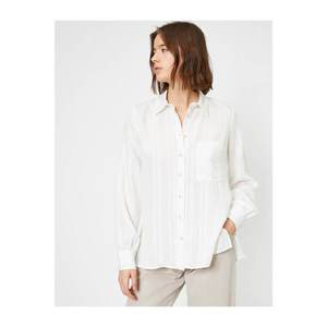 Koton Pocket Detail Long Sleeve Shirt kép