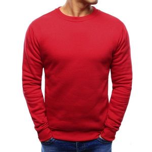 Red men's smooth sweatshirt BX4198 kép