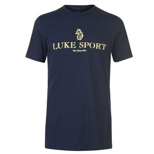 Luke Sport Scholes Logo T Shirt kép