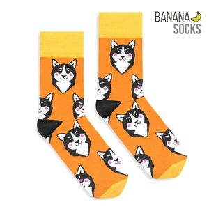 Banana Socks Unisex's Socks Classic Husky kép