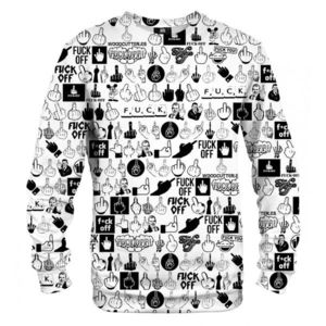 Mr. GUGU & Miss GO Unisex's Sweater S-PC1549 kép