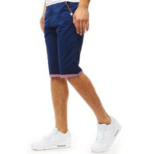 Men's navy blue shorts SX0763 kép