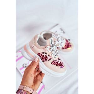 Sport Shoes Children's With Panther Pattern Pink Penny kép