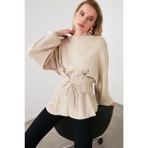 Női pulóver Trendyol Corset detailed kép