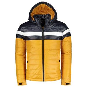 Yellow men's transitional quilted jacket TX3436 kép