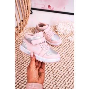 Children's Sport Shoes Pink Silver Madison kép