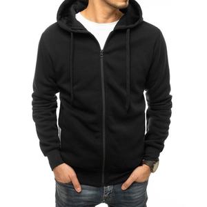 Men´s black zip hoodie BX4943 kép
