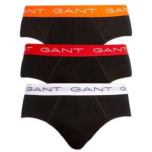 3PACK men's briefs Gant black (902033602-5) kép
