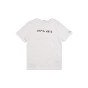Calvin Klein Jeans Póló 'INSTITUTIONAL' fehér / fekete kép
