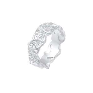 ELLI Gyűrűk 'Ginkgo' ezüst kép