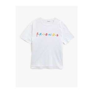 Koton Woman Licensed White Friends T-shirt kép