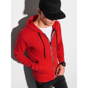 Ombre Clothing Men's zip-up sweatshirt B1152 kép