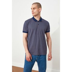 Trendyol Multi Color Men's Regular Fit Short Sleeve Printed Polo Neck T-shirt kép