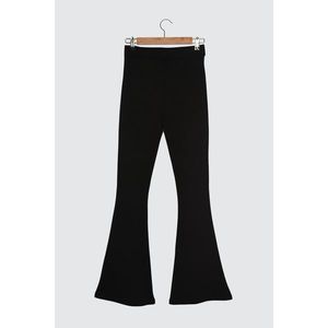 Trendyol Black Cut Out Knitted Trousers kép