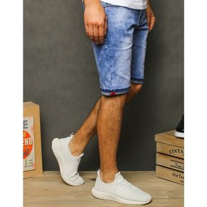 Men's denim blue shorts SX1268 kép