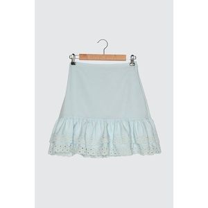 Trendyol Blue Ruffle Skirt kép