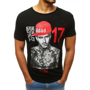 Black RX3514 men's T-shirt with print kép