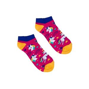 Kabak Unisex's Socks Short Unicorn kép