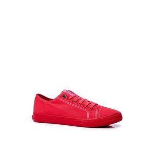 Férfi cipők Big Star Red FF174336 kép