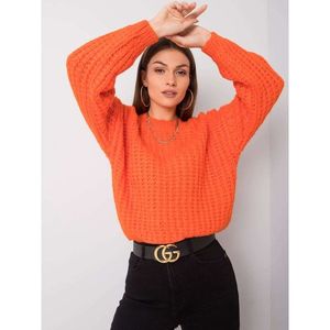 RUE PARIS Fluo orange sweater kép