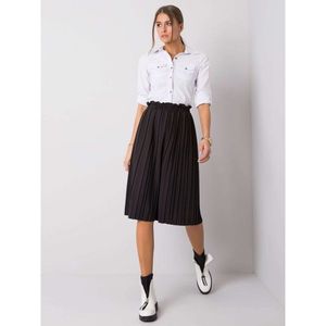 Black pleated skirt kép