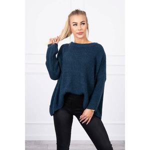 Sweater Oversize navy blue kép