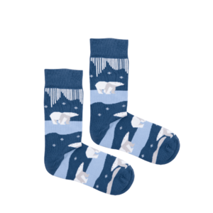 Kabak Unisex's Socks Patterned Bears Arctic kép