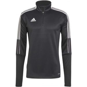 adidas TIRO21 WARM TOP Férfi futball pulóver, fekete, méret XXL kép