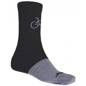 Sensor TOUR MERINO WOOL Merinó zokni, fekete, méret 39 - 42 kép