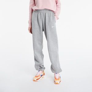 Nike Sportswear W Essential Fleece Pants Dk Grey Heather/ White kép