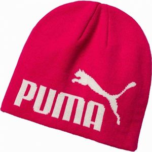 Puma ESS BIG CAT BEANIE JNR Junior téli sapka, rózsaszín, méret UNI kép