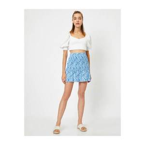 Koton Women Blue Patterned Skirt kép