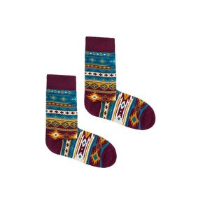 Kabak Unisex's Socks Warm Aztec/Green kép