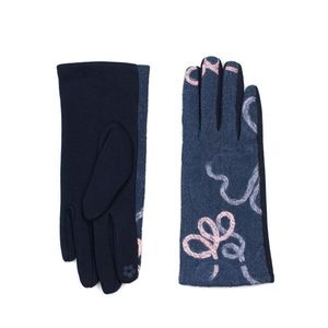 Art Of Polo Woman's Gloves rk18411 Navy Blue kép