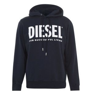 Diesel Text Logo OTH Hoodie kép