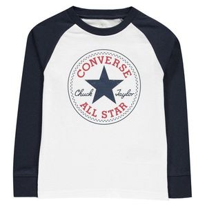 Converse Chuck Long Sleeve T-Shirt Boys kép