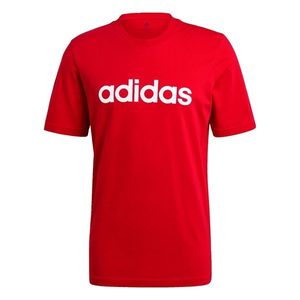 Adidas Essentials Embroidered Linear Logo T-Shirt Mens kép