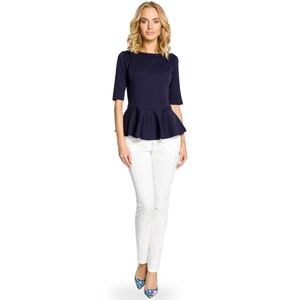 Made Of Emotion Woman's Top M007 Navy Blue kép