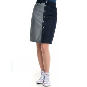 Big Star Woman's Skirt Skirt 120156 Denim-641 kép